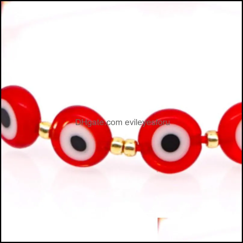 bracelet for women bohemian turkish evil eye bracelets jewelry adjustable pulseras mujer moda 2022 multicolor beads 1154 t2