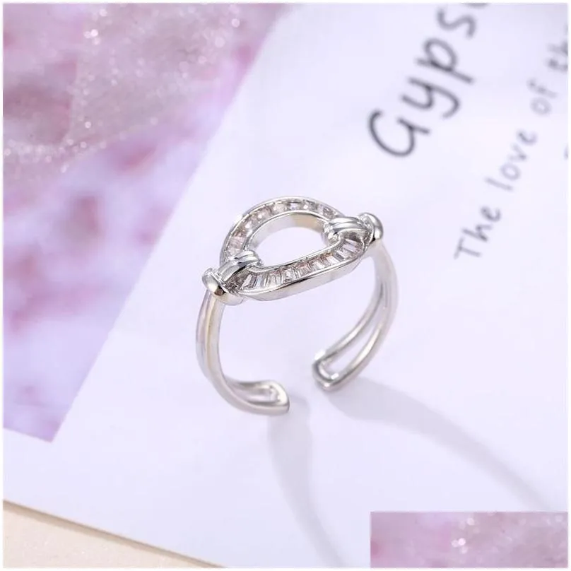 fashion wedding ring for women hollow inlaid zircon adjustable rings couple matching jewelry gifts accessories 275 d3