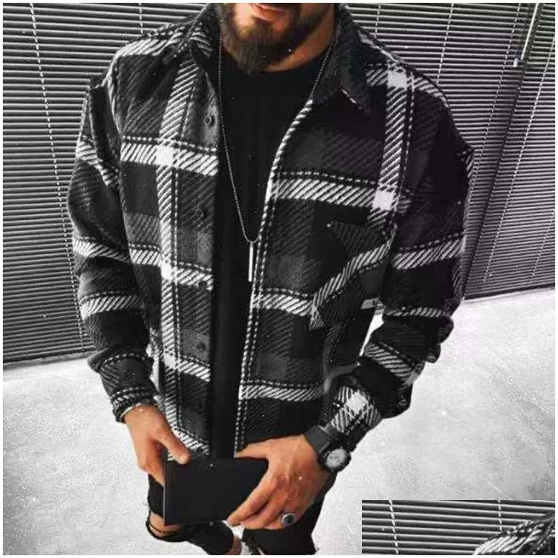 fashion spring plaid flannel shirts man long sleeve soft comfort slim fit styles men jacket cardigan shirt