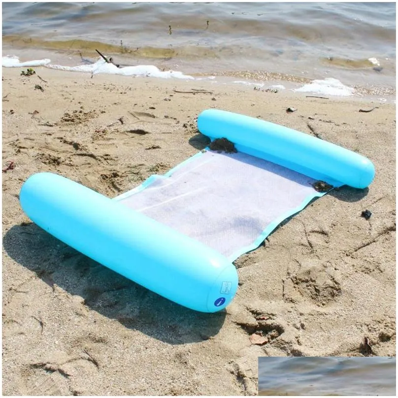 inflation floating bed swimming pool pedal in summer float raft beach swimming supplies water deck chair sale 12gd d2