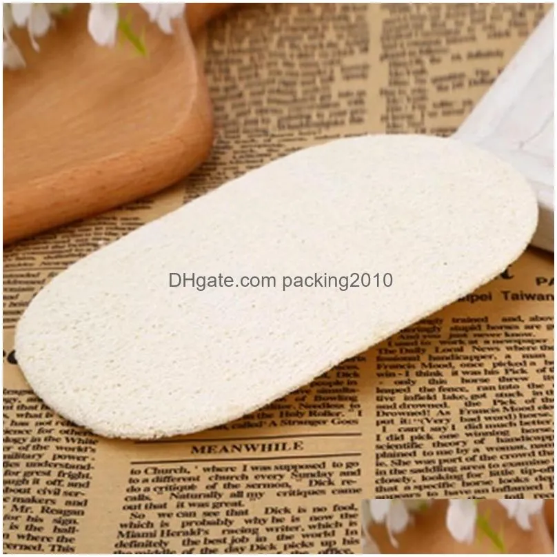 natural loofah scouring pad oil pot dishwashing rag kitchen cleaning vegetable loofah sponge swells with water 8x12cm inventory