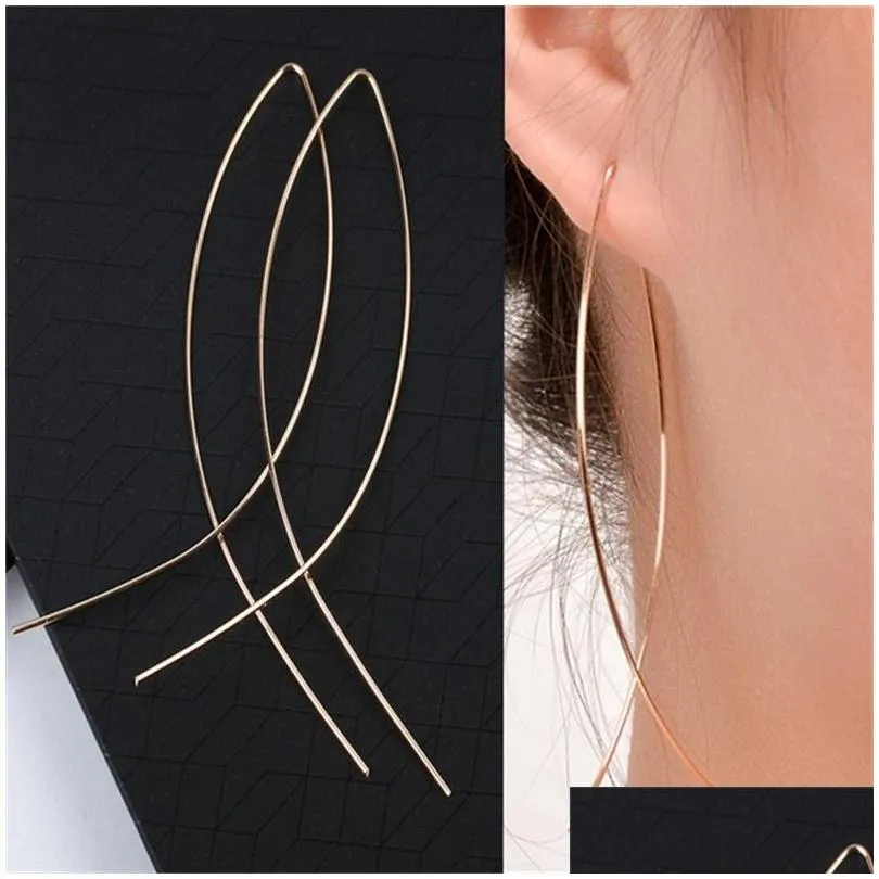 korean pearl love tassel dangle earring ladies long style wild face thin two wear pin earrings exquisite elegant fashion ear studs 3