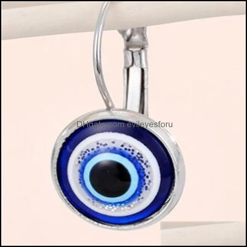 fashion jewelry turkish symbol evil eyes dangle earrings resin beads blue eye earring 449 z2
