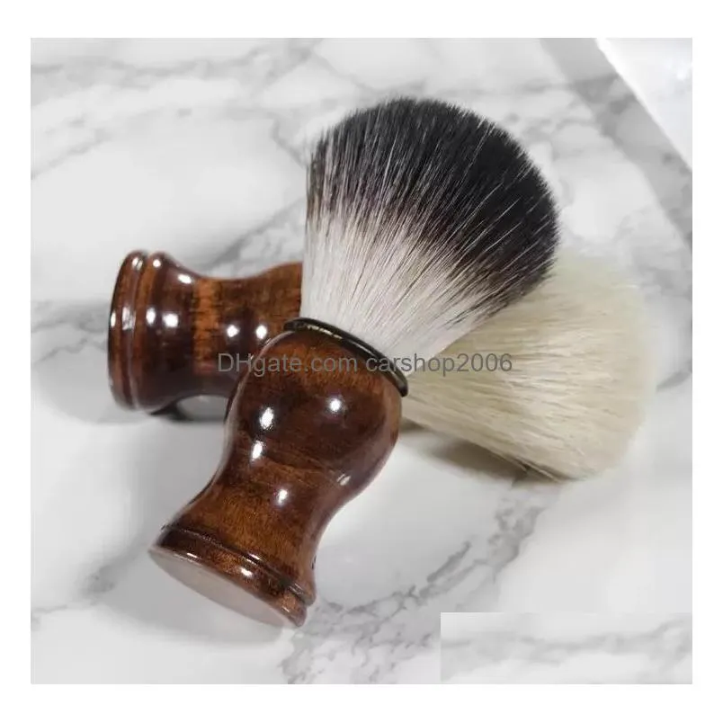 shaver premium quality badger shaving brush portable beard brushs face beards cleaning men shavings razor brushes cleaning appliance inventory