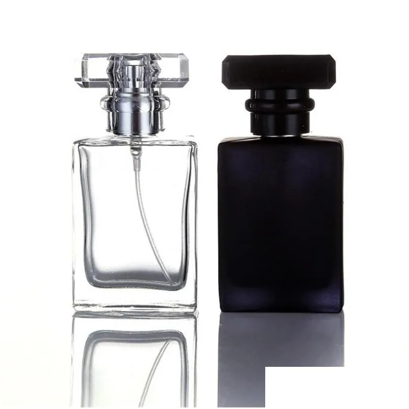 30ml glass perfume spray bottles empty cosmetic containers atomizer bottle for outdoor travel subpackage portable perfume bottle 112