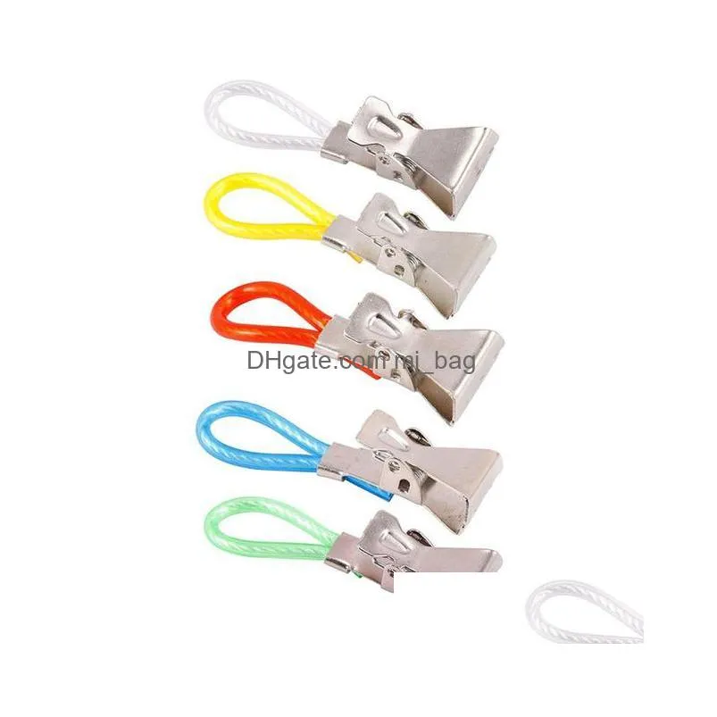 bag clips household hook towel shower curtain daily use bathroom metal clip inventory wholesale