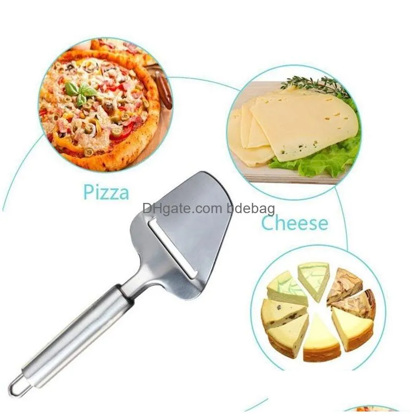  durable cheese shovel stainless steel home planer tool slivery color cheeses slicer for kitchen accessories 3 1yc e1