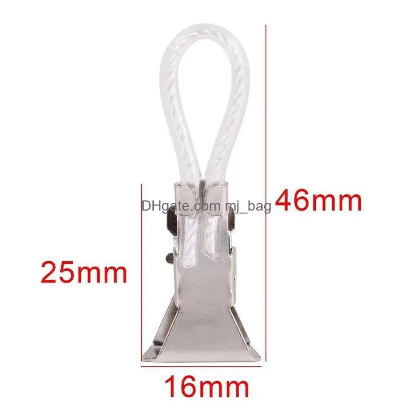 bag clips household hook towel shower curtain daily use bathroom metal clip inventory wholesale