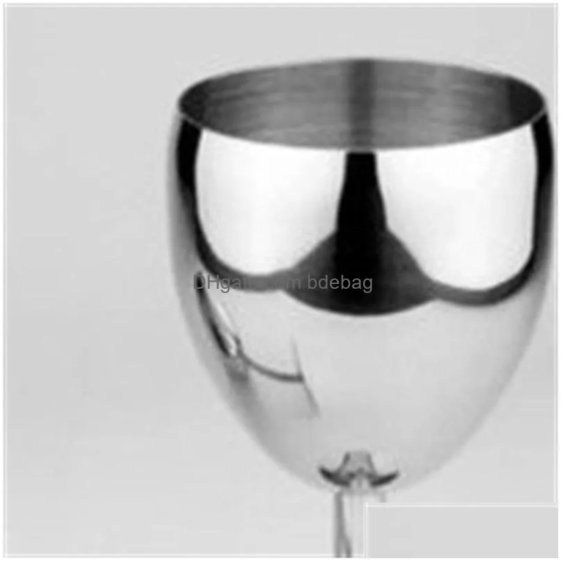 180ml wines cup corrosion protection stainless steel easy to clean goblet kitchen bar tools wine glasses party supplies creative 14gc