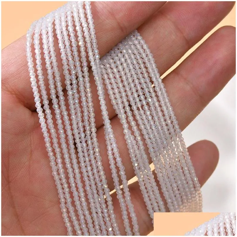natural stone shiny quartzs crystal beads small faceted spinel bead for jewelry making diy necklace bracelet accessories 475 d3