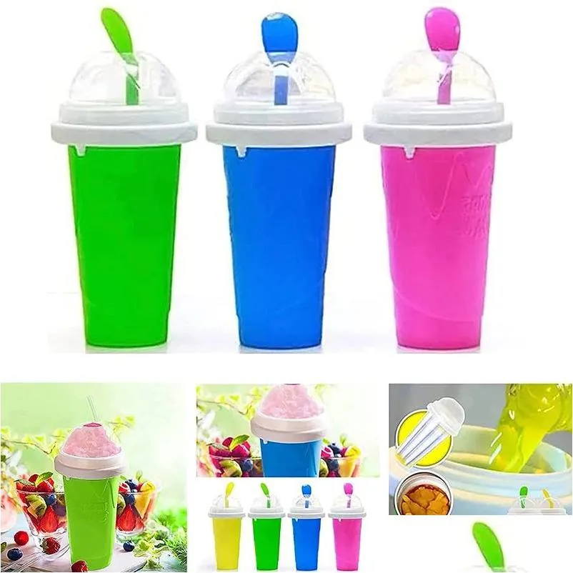 310ml mugs homemade frozen smoothie cups juice shake bottles refrigerator frozen cupss ice cream zer sea freight inventory