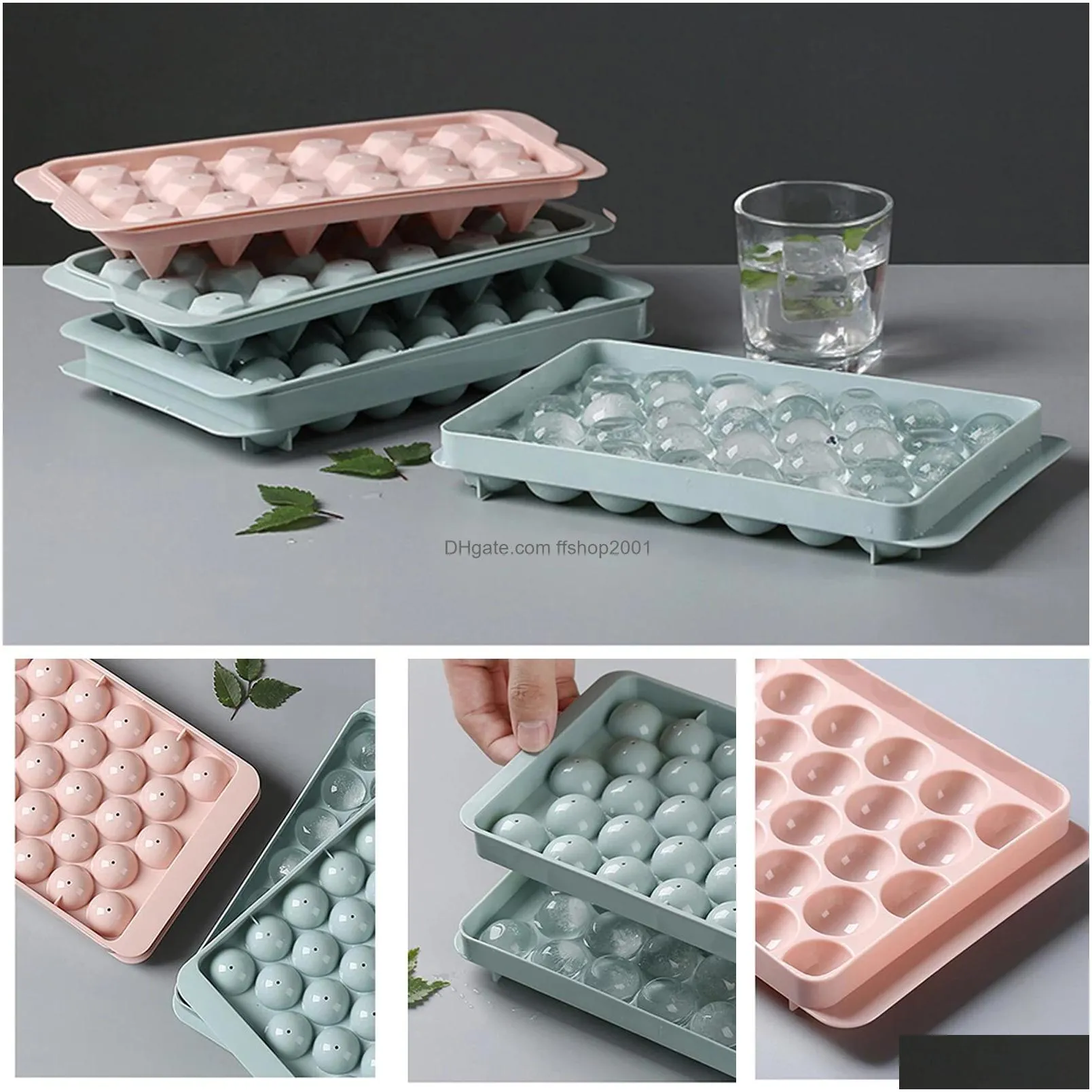 tools creative round ball ice cube mold marker practical silicone diy cool wine cube tray homemade ices maker toolss accessories