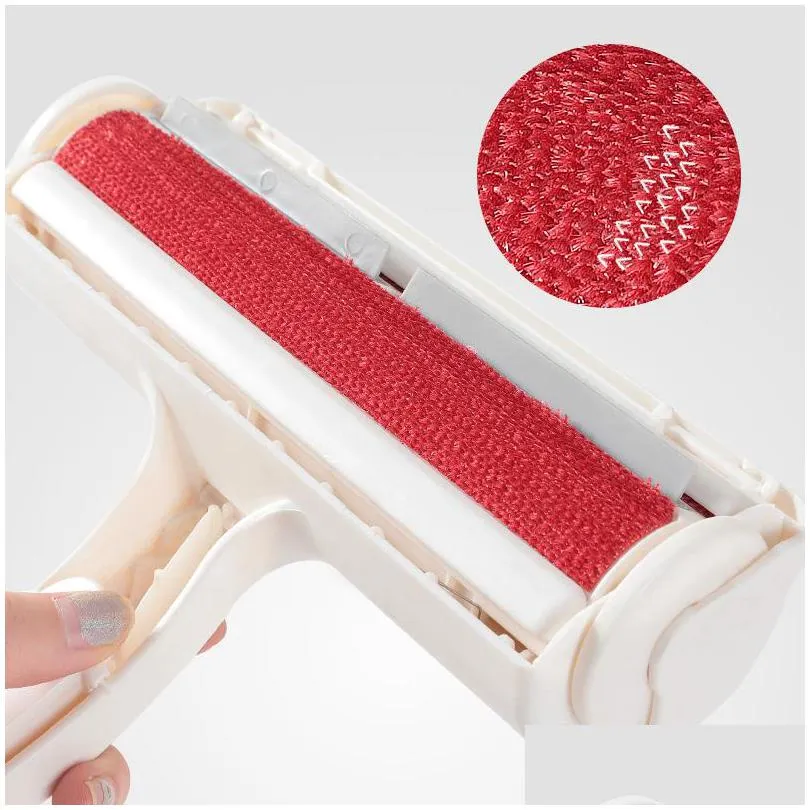 pet hair removal dog grooming products dogs cat hair sucker clothes carpet sofa sticky hairs brush pets supplies 524 h1