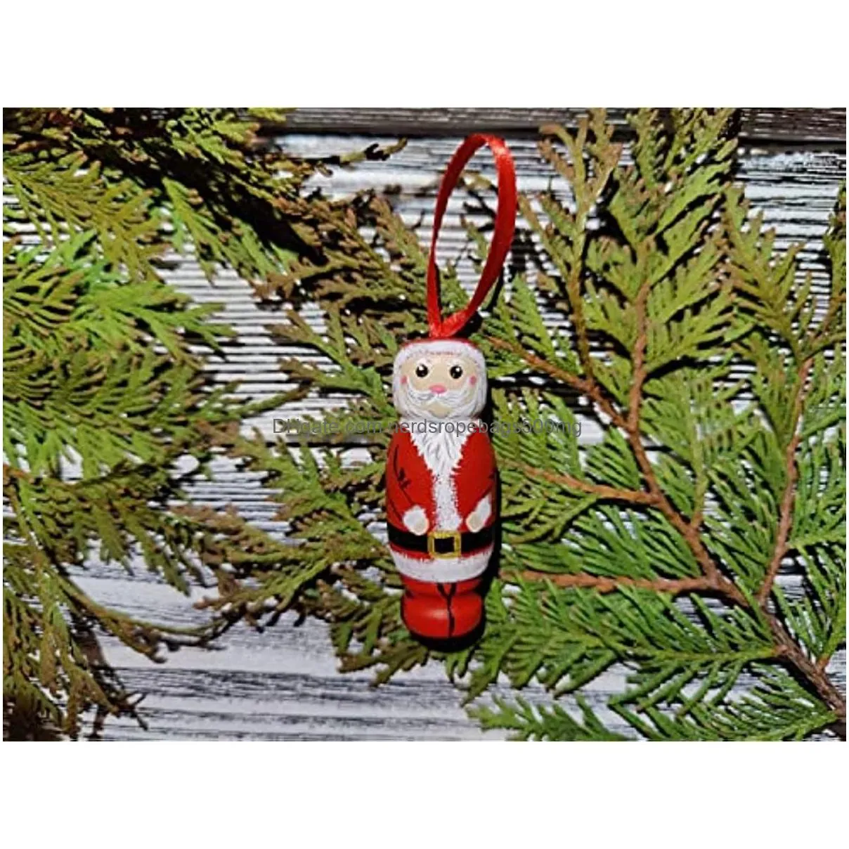 wooden santa socks stuffing christmas tree hanging holiday christmas decorations indoor home decoration