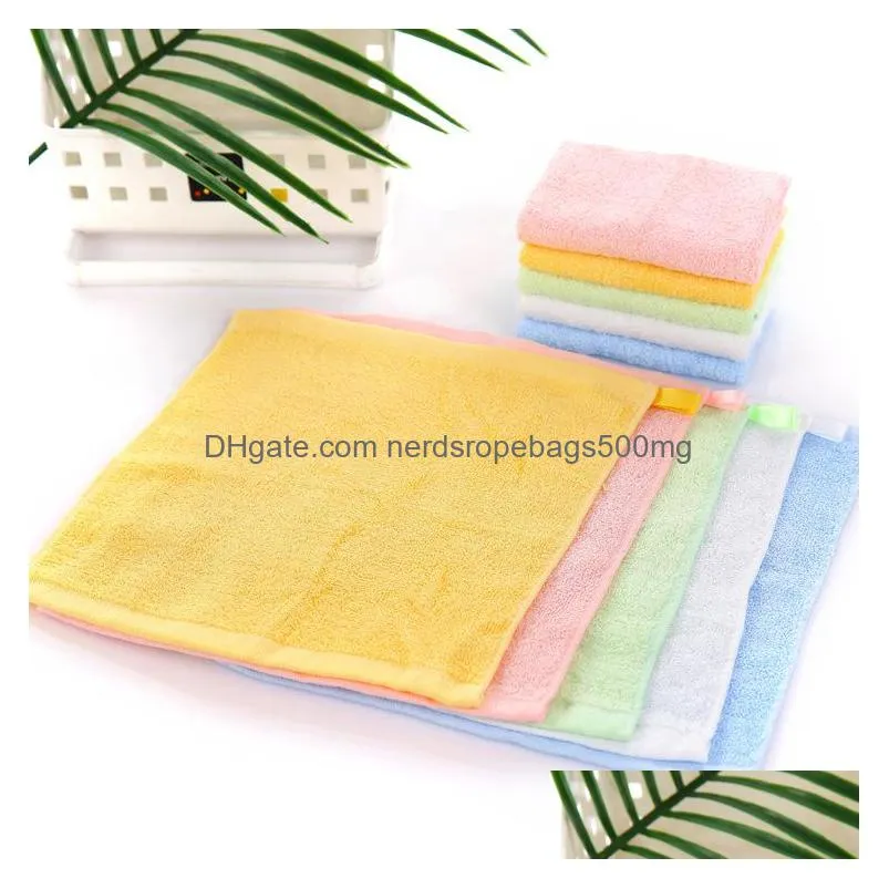 soft small square absorbent bamboo baby towel inventory wholesale