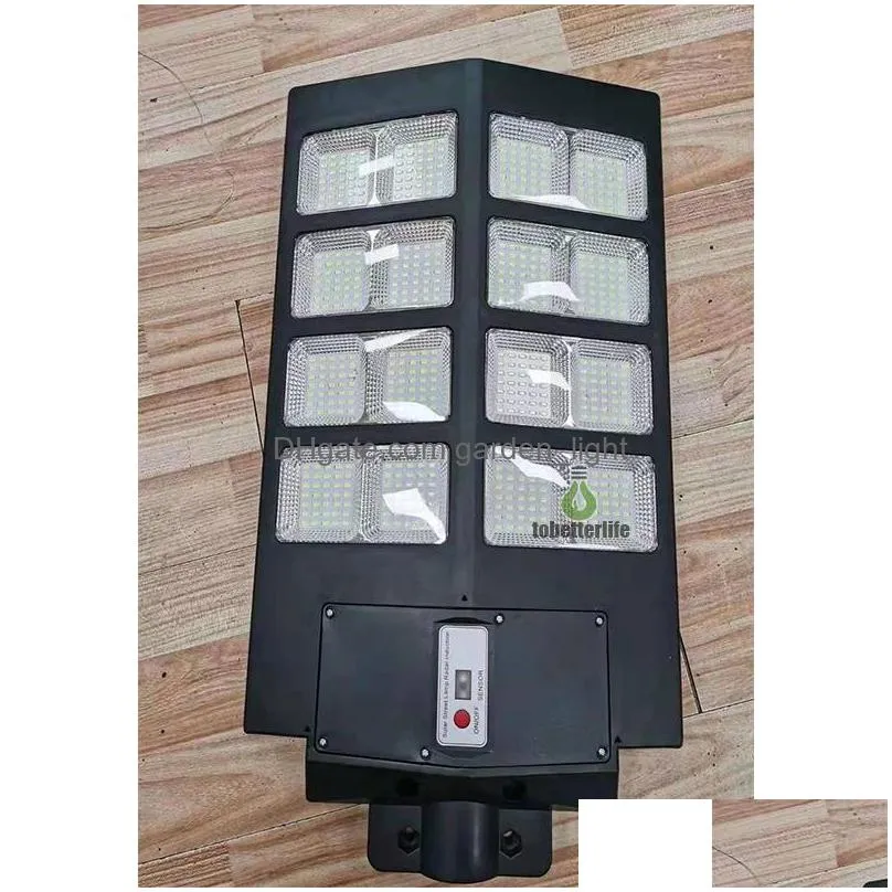 solar street lamp 600w 800w 1000w wide angel lighting outdoor wall motion light control for garden yard