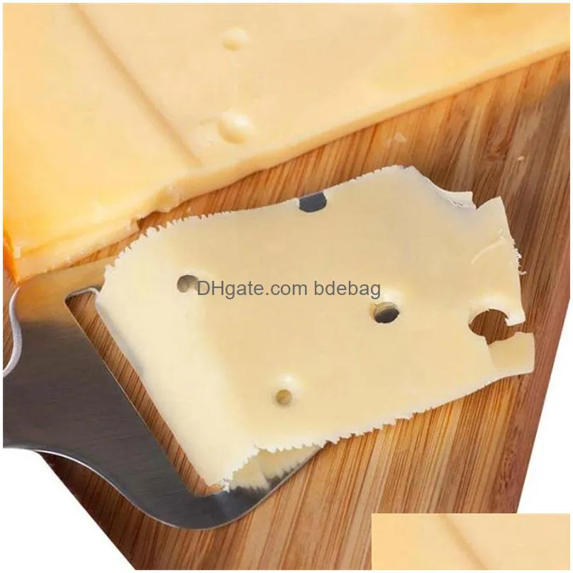  durable cheese shovel stainless steel home planer tool slivery color cheeses slicer for kitchen accessories 3 1yc e1