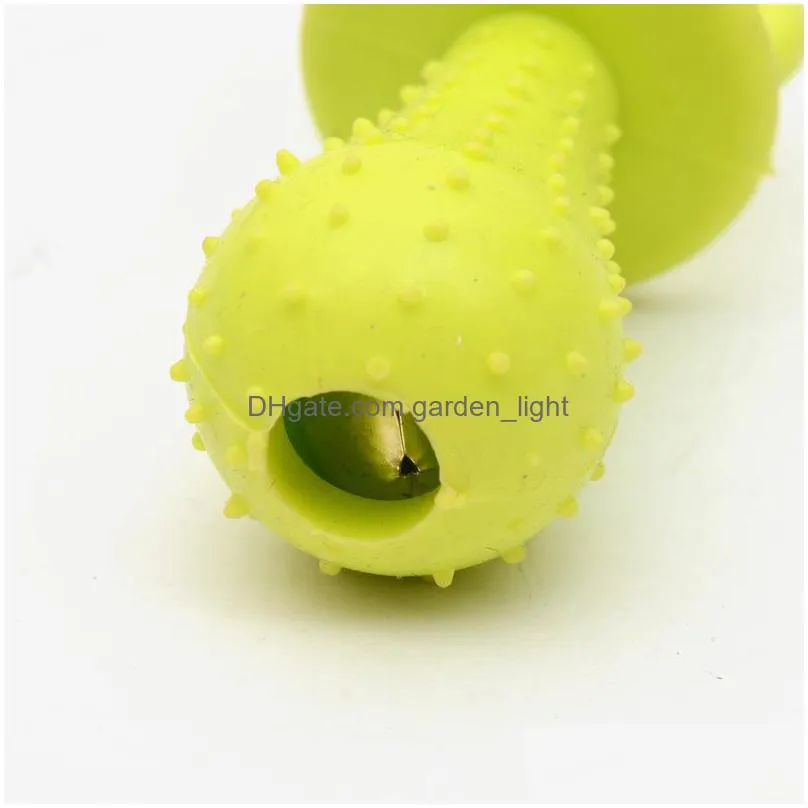 pcs puppy pet toy rubber antibiting teeth cleaning chew training toy kitten inventory wholesale