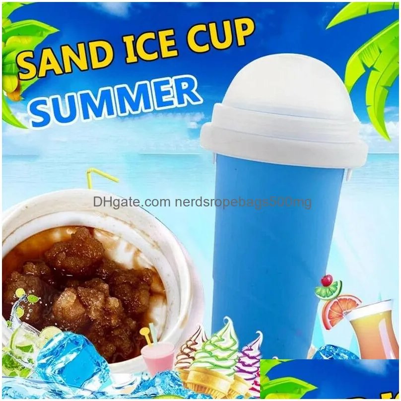 310ml mugs homemade frozen smoothie cups juice shake bottles refrigerator frozen cupss ice cream zer sea freight inventory