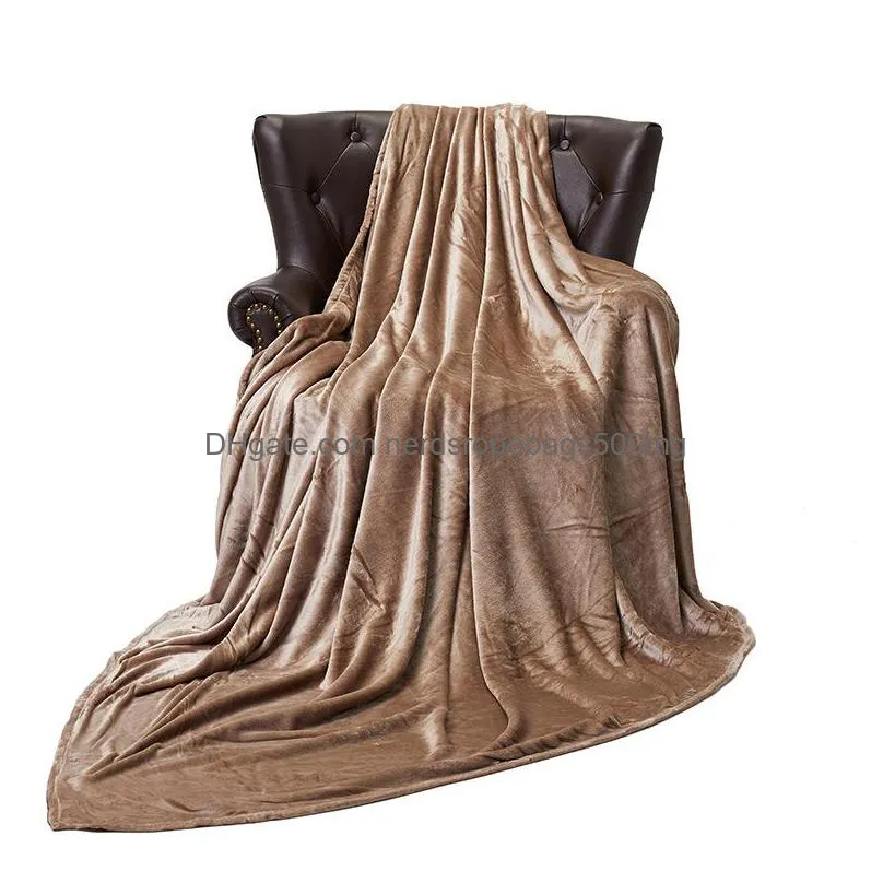 167x229 solid color light flannel blanket plus velvet coral fleece blanketr inventory wholesale