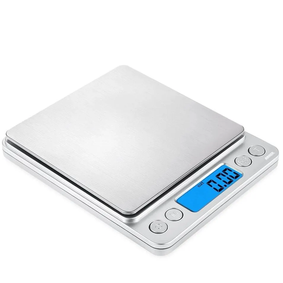  500/0.01g 3000g/0.1g lcd portable mini electronic digital scale pocket kitchen jewelry weight scale inventory wholesale