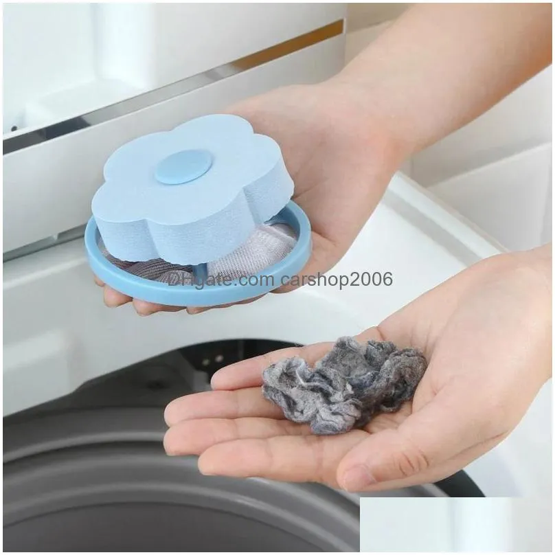 reusable laundry products ball floating pet plush trap clothes cleaning balls dehairing cleaning mesh bag inventory wholesale