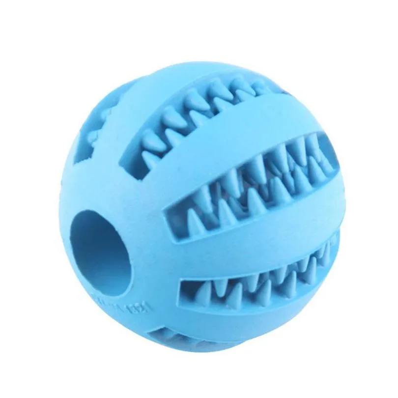 tooth brushing balls molar ball silicone bite cliping foods pet toys dog supplies cat animal hollow chew sphere 7 3bg c2