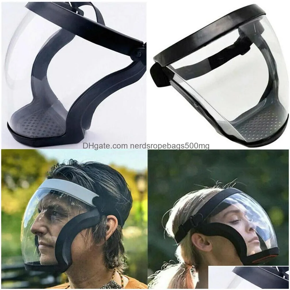 tools full face pc cycling sports mask clear filter fulls cover splash oil dust mask kitchen toolss inventory wholesale