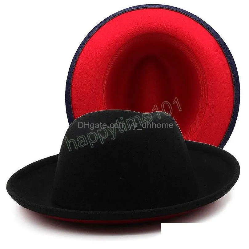 vintage men wool felt fedora hat fashionwork church jazz hats panama gentlemen gangsters caps