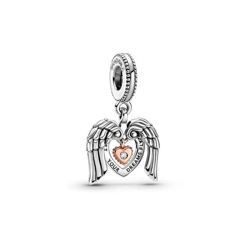 925 sterling silver charms for women diy jewelry fit pandora bracelets hearts gemstone fashion beads with original bag 2469 t2