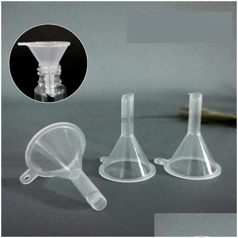 separating liquid hopper filling funnel plastic transparent filter alloter perfume drip leakage laboratory gadgets colanders 0 06cy