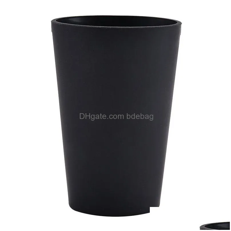 reusable silicone wine glasses portable printed outdoor beer drinking cup for travel picnic pool camping 810 b3