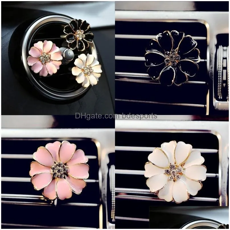 car perfume clip outlet locket clips flower auto air freshener conditioning vent clip home  oil diffuser for car lxl113 33 n2