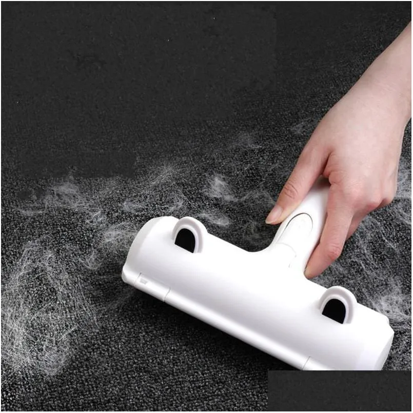pet hair removal dog grooming products dogs cat hair sucker clothes carpet sofa sticky hairs brush pets supplies 524 h1