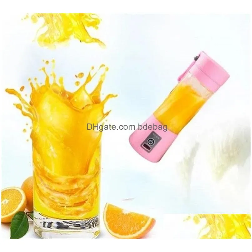 mini usb charge portable juicer kitchen gadgets blender vegetables fruits juice mixing cup multi function