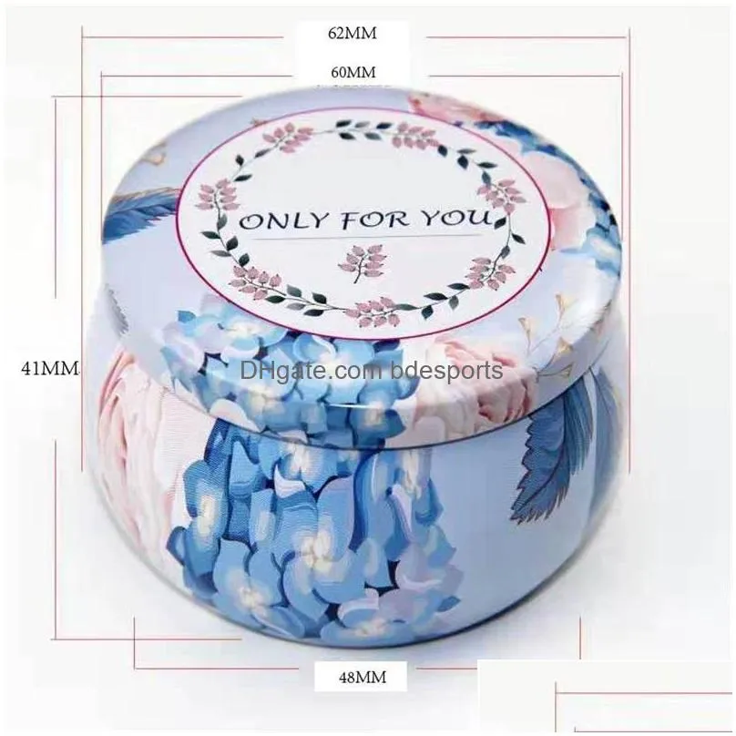 tea pot tin boxes home garden candy cookie handmade soap candle jars packaging case iron box tinplate sealed jar kka8359 1470 t2