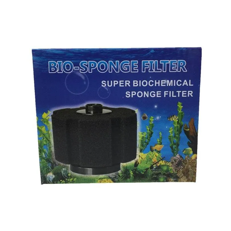 aquatic organisms practical biochemical cotton filtration aquarium fish tank pond sponge filter material black pure color 8 5db3 bb
