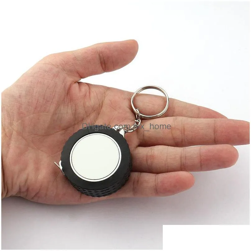 pendants thermal transfer diy mini steel tape measure for thickening construction with 1m minis metal stainless steels tapes measure inventory