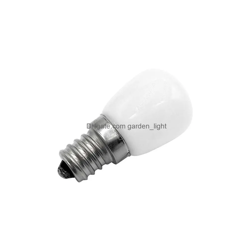 e14 e12 2w refrigerator led lighting mini bulb ac220v refrigerator interior light white / warm white /dimming / no dimming