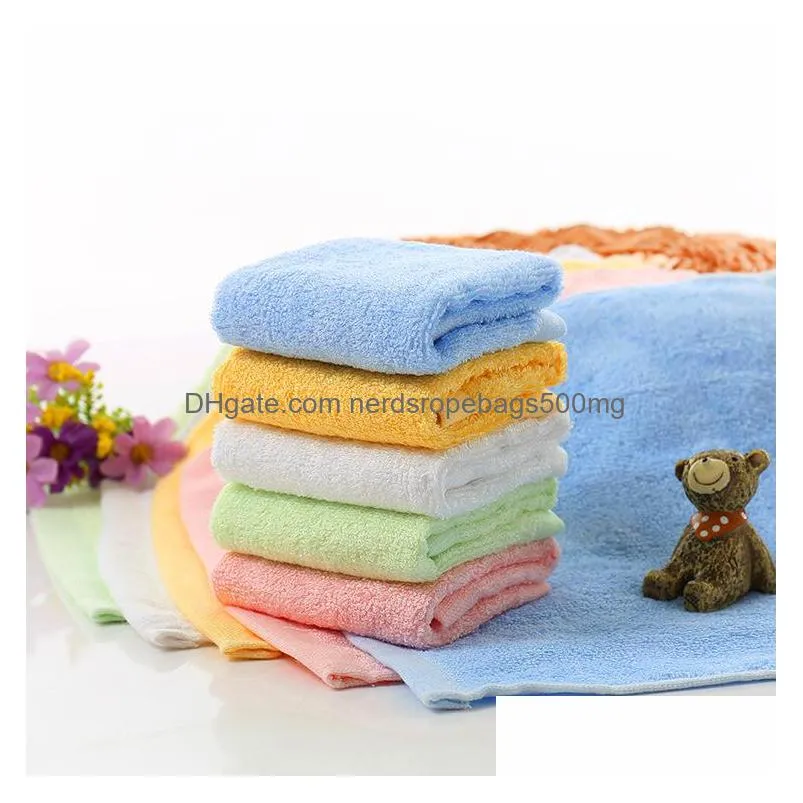 soft small square absorbent bamboo baby towel inventory wholesale
