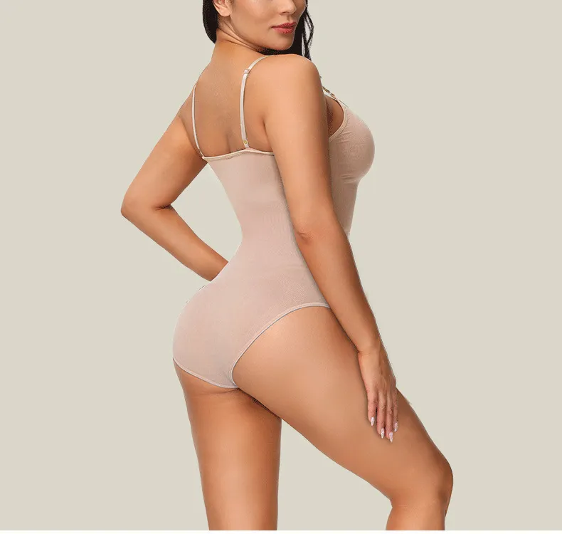 Women Shapers Tummy Control Full Bust Body Shaper Bodysuit Butt Lifter Thigh Slimmer