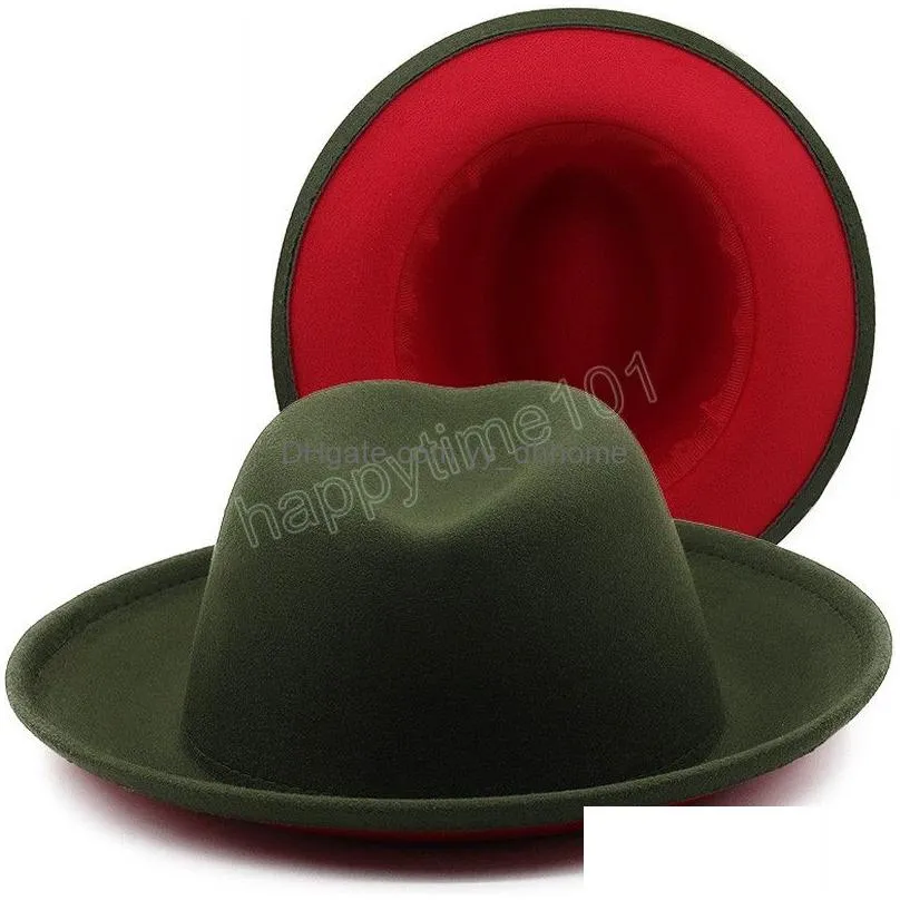 vintage men wool felt fedora hat fashionwork church jazz hats panama gentlemen gangsters caps