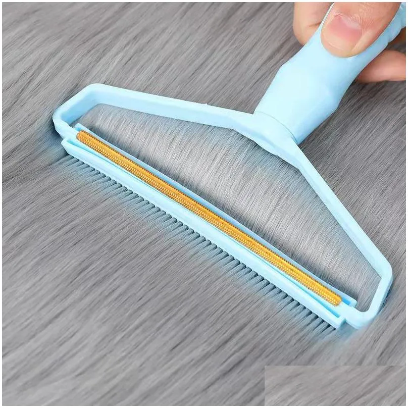 washable pet hair remover dog grooming cat hair removal brush carpet cleaning sofa clothing sheet clean lint fur brushes cleanner 20220528