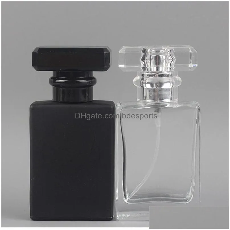 30ml glass perfume spray bottles empty cosmetic containers atomizer bottle for outdoor travel subpackage portable perfume bottle 112