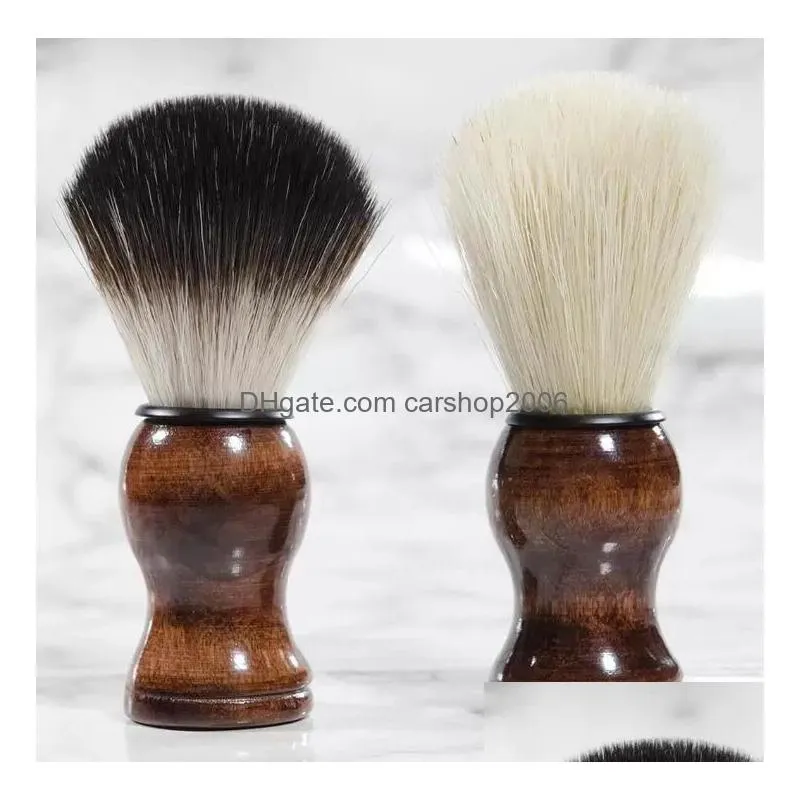 shaver premium quality badger shaving brush portable beard brushs face beards cleaning men shavings razor brushes cleaning appliance inventory