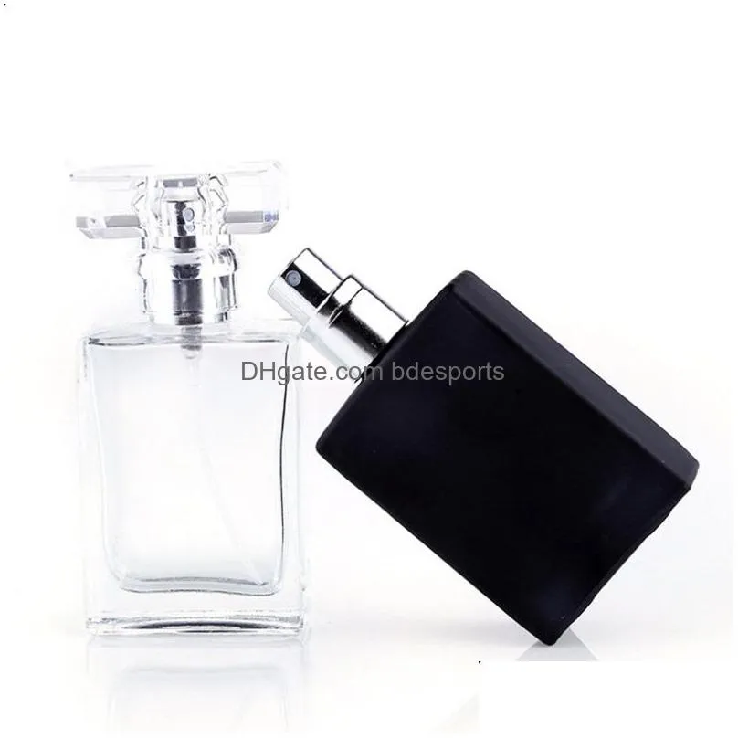30ml glass perfume spray bottles empty cosmetic containers atomizer bottle for outdoor travel subpackage portable perfume bottle 112