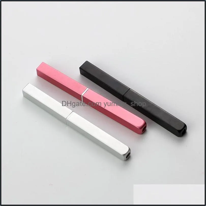 other household sundries retractable lip portable metal handle makeup brush synthetic lips make up tools