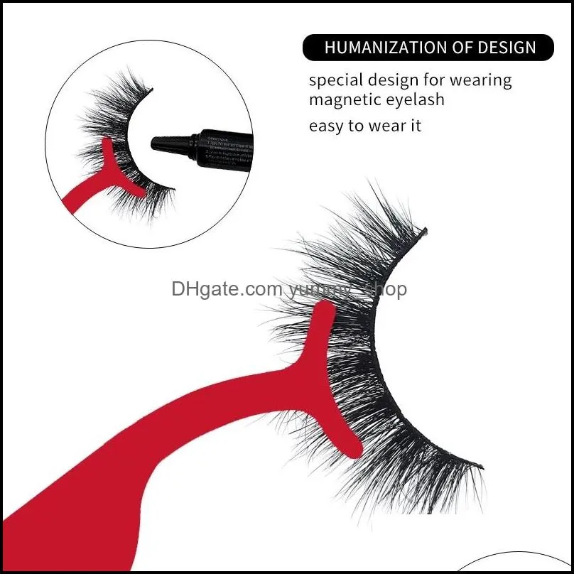 multifunction eyelash curler clips household sundries tweezers auxiliary device false eye lash clip beauty makeup tool with opp bag