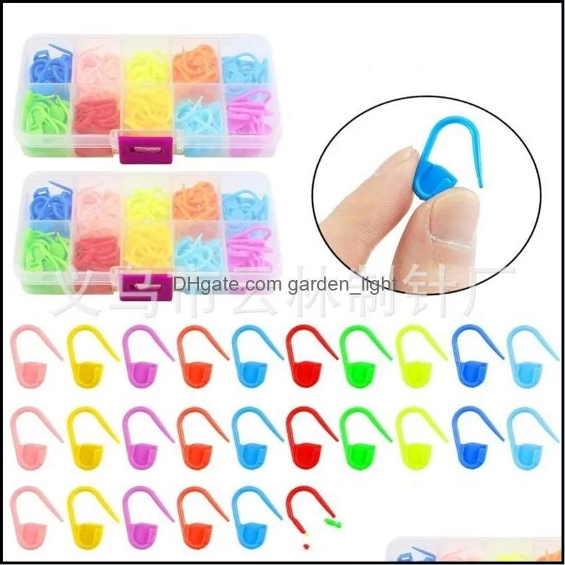 handmade diy clasp plastic boxpacked pins sweater weave security tool mark buckle mini colourful materials home student womens 3 5yl