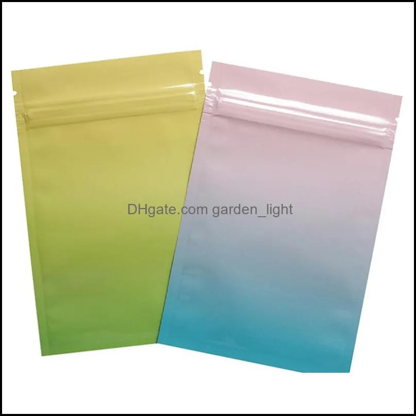custom accept colorful heat sealable packaging bag pouch reclosable flat aluminum foil plastic bags 100pcs 201021 629 r2